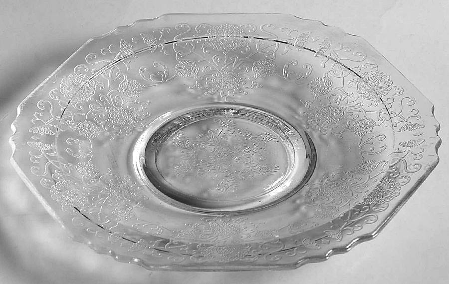 Florentine 1 Clear Saucer Only by Hazel-Atlas-1