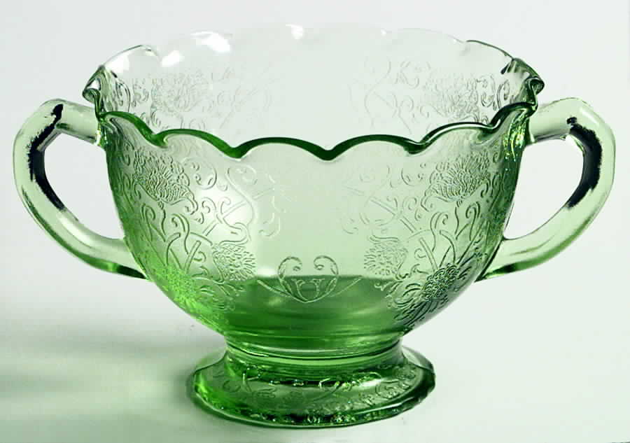 Florentine 1 Green Sugar-Open by Hazel-Atlas-1