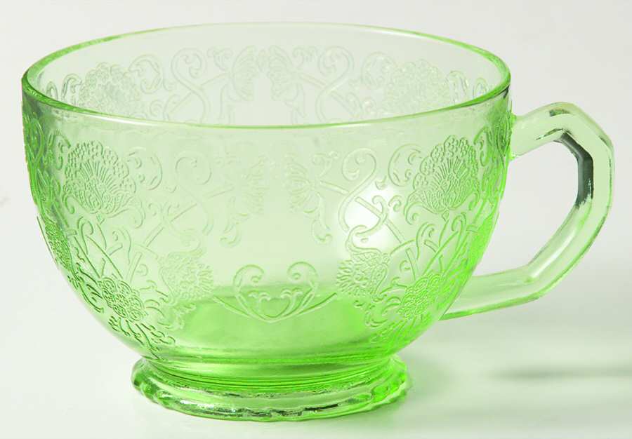 Florentine 1 Green Cup Only by Hazel-Atlas-1