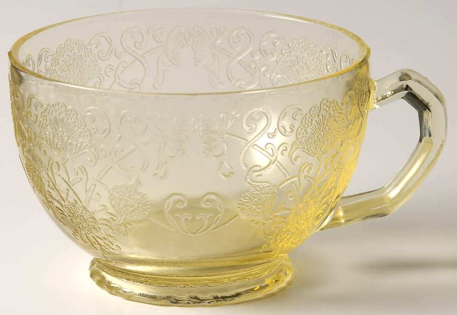 Florentine 1 Yellow Cup Only by Hazel-Atlas-1