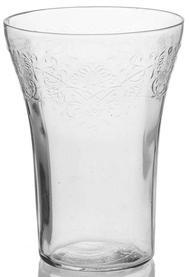 Florentine 2 Clear 6 Oz Flat Tumbler by Hazel-Atlas-1