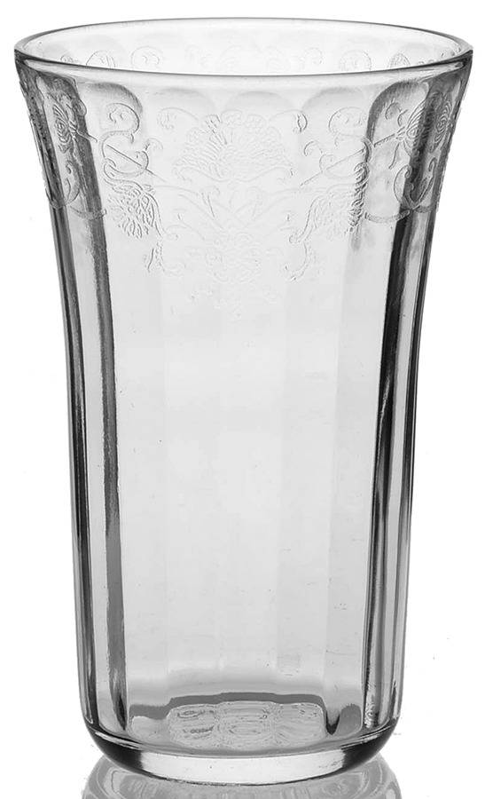 Florentine 2 Clear 12 Oz Flat Tumbler by Hazel-Atlas-1