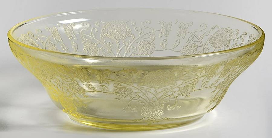 Florentine 2 Yellow 5" Small Fruit/Dessert Bowl by Hazel-Atlas-1
