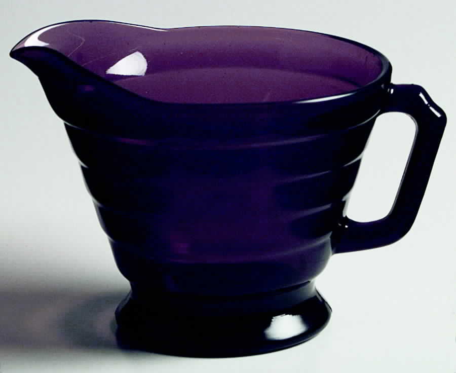 Moderntone Amethyst (Transparent) Creamer by Hazel-Atlas-1
