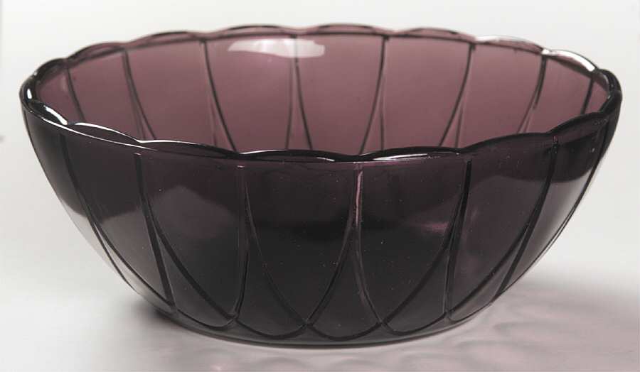 Newport Amethyst Cereal Bowl by Hazel-Atlas-1