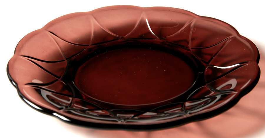 Newport Amethyst Bread & Butter Plate by Hazel-Atlas-1