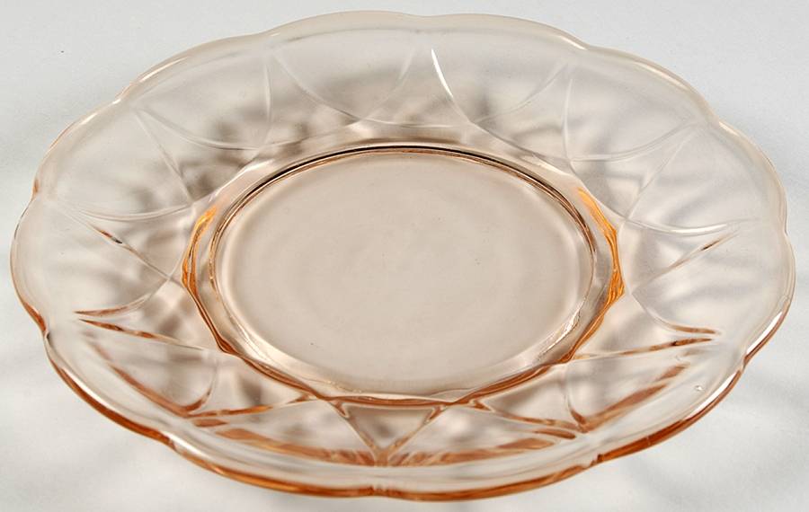 Newport Pink Bread & Butter Plate by Hazel-Atlas-1