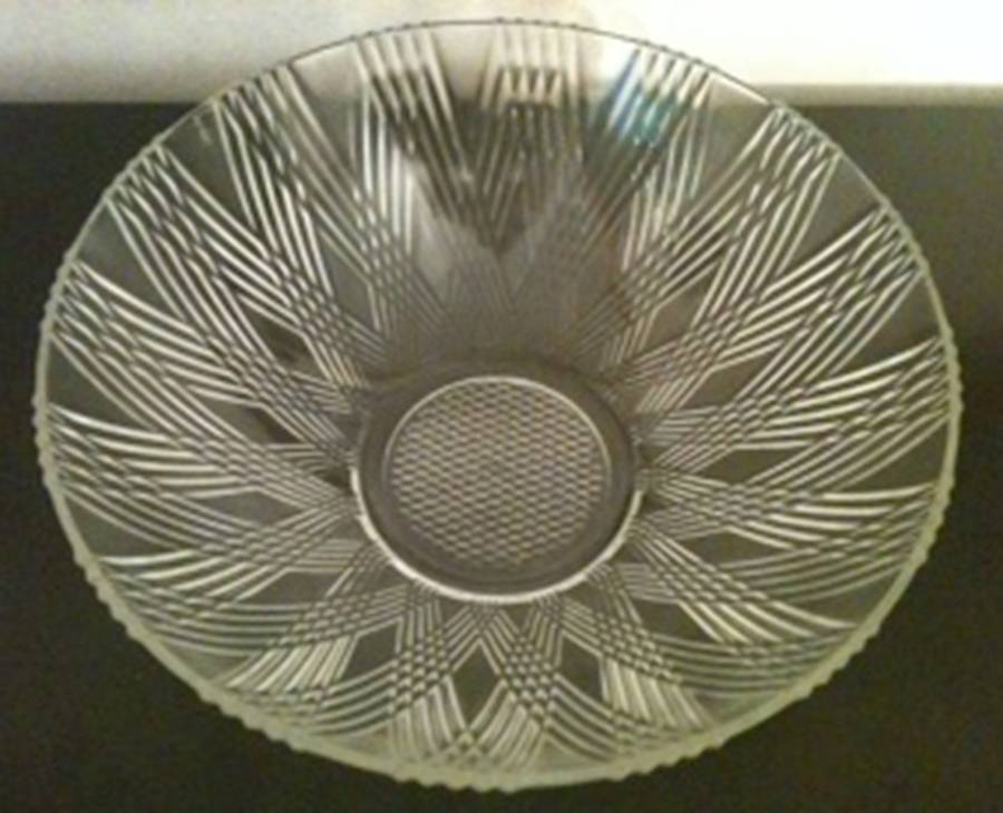 Starlight Clear Salad Bowl by Hazel-Atlas-1