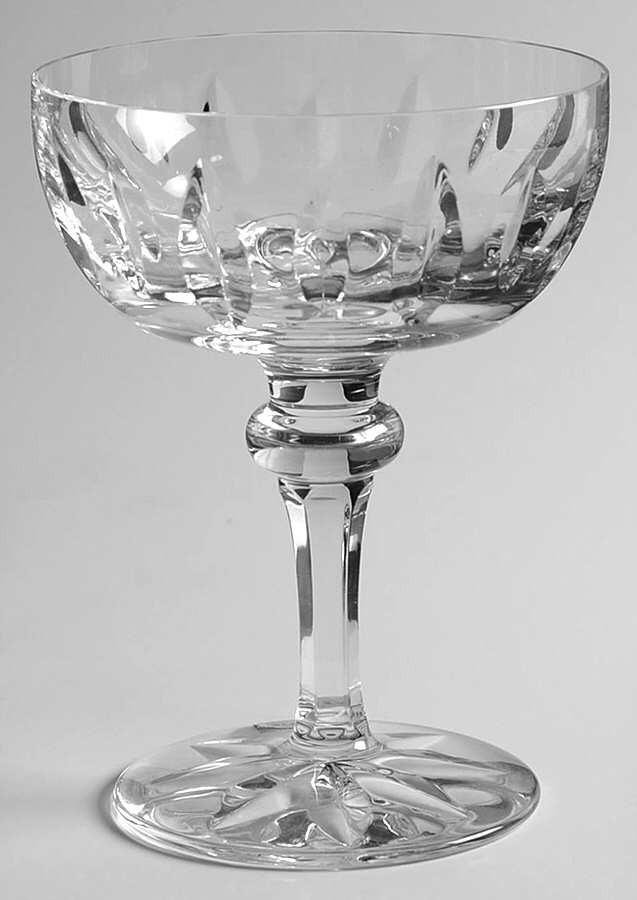 Cascais (Cut) Champagne/Tall Sherbet by Atlantis-1