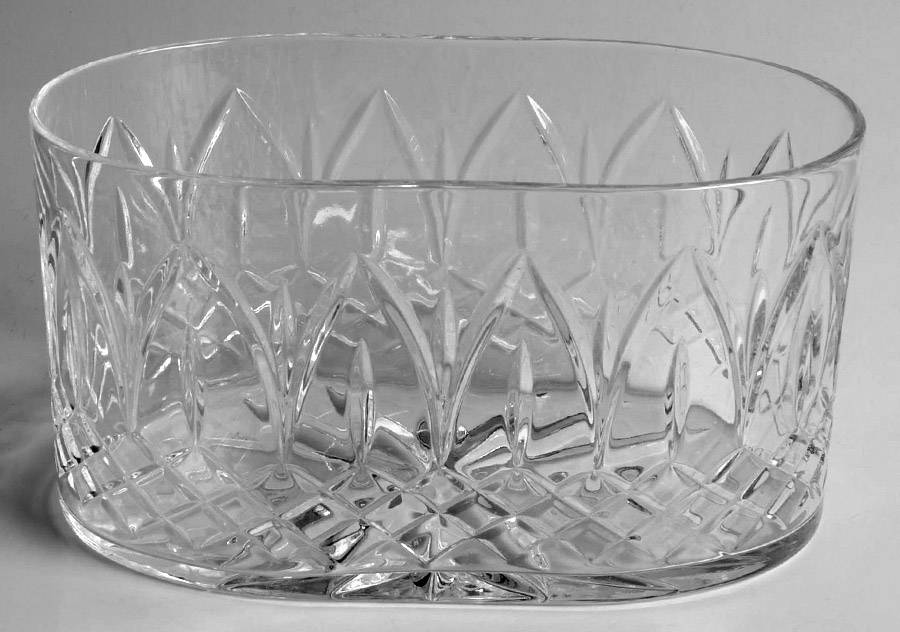 Chartres (Cut) 6" Oval Box No Metal Lid by Atlantis-1