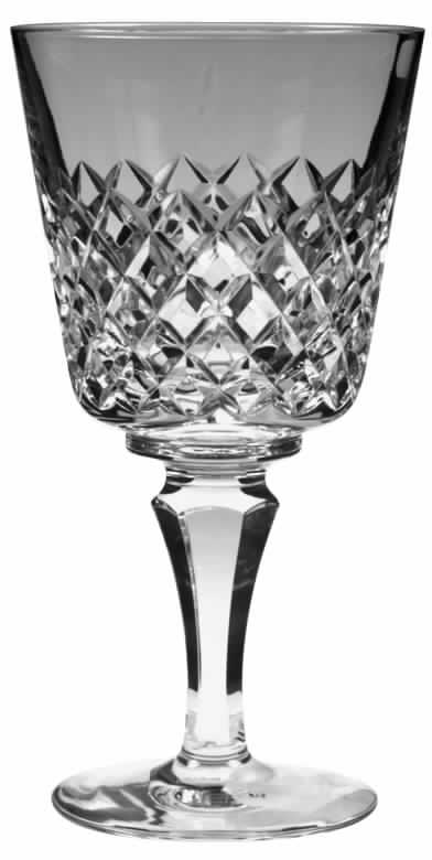 Diamante (Cut) Water Goblet by Atlantis-1