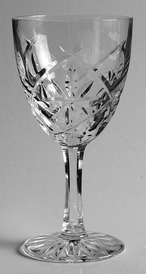 Palmela (Cut) Wine Glass by Atlantis-1