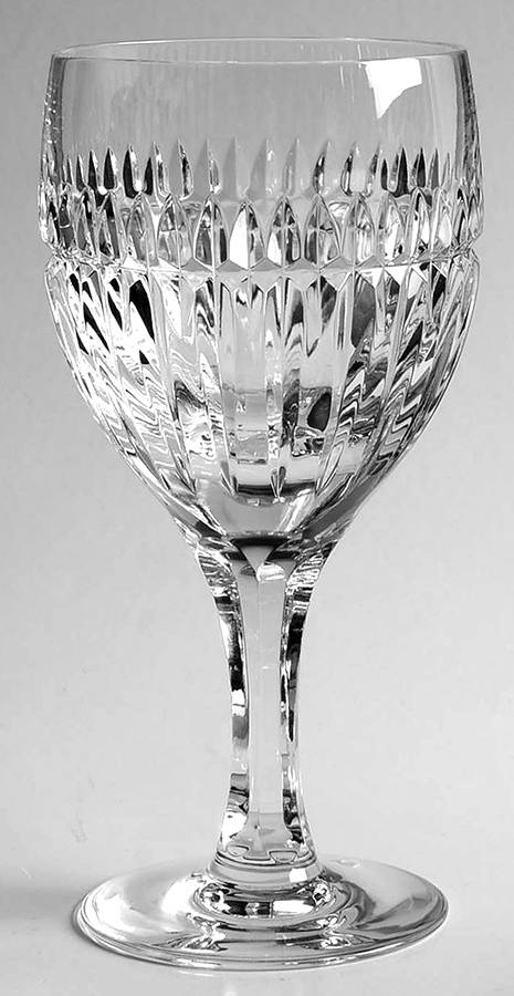 Setubal (Cut) Water Goblet by Atlantis-1