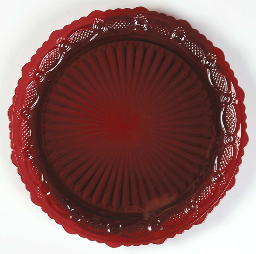 Cape Cod Ruby Dinner Plate by Avon-1