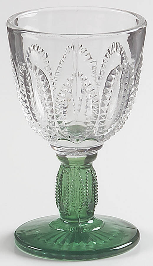 Emerald Accent Cordial Glass by Avon-1