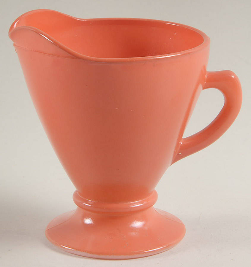 Ovide Coral Creamer by Hazel-Atlas-1