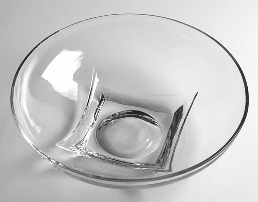 Colony Clear (Square) Salad Bowl by Hazel-Atlas-1