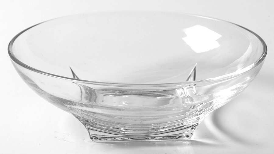 Colony Clear (Square) Individual Salad Bowl by Hazel-Atlas-1
