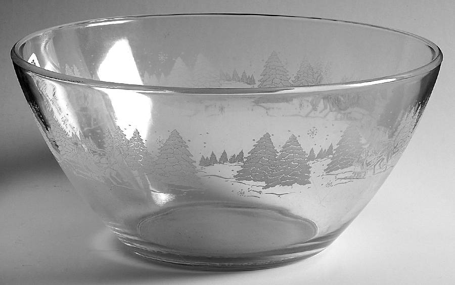 Through the Woods 9" Salad Bowl by Avon-1