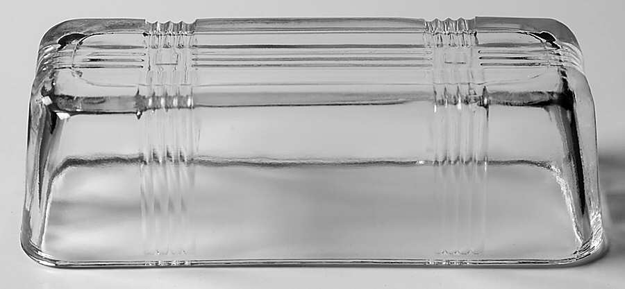 Crisscross Clear Lid for 1/4 Pound Butter by Hazel-Atlas-1