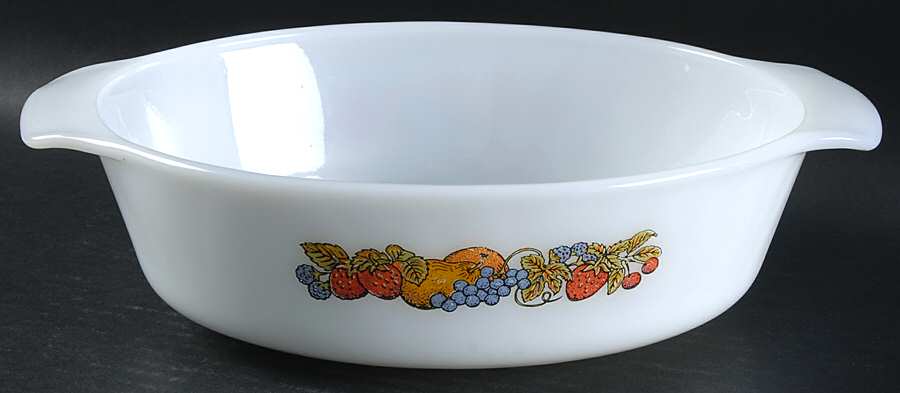 Nature's Bounty 1.5 Quart Oval, Covered Casserole, No Lid by Anchor Hocking-1