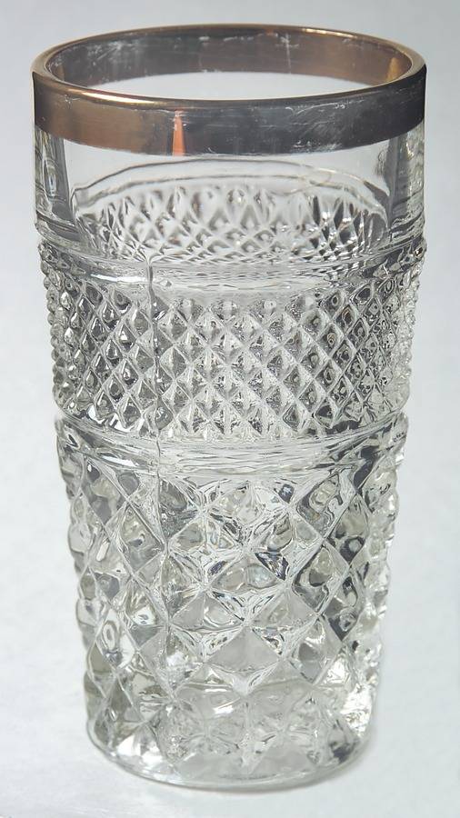 Wexford Gold Flat Tumbler by Anchor Hocking-1