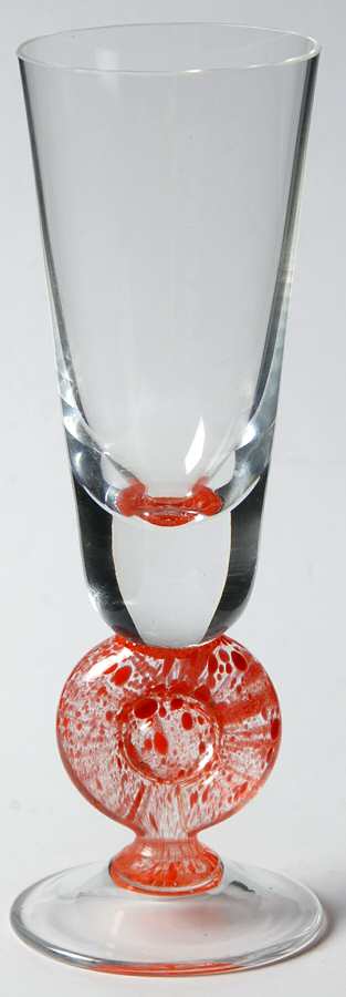 AA1 Orange Cordial Glass by American Atelier-1