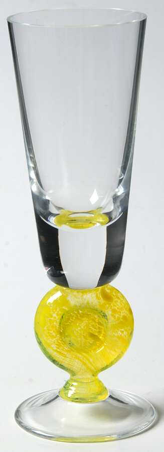 AA1 Yellow Cordial Glass by American Atelier-1