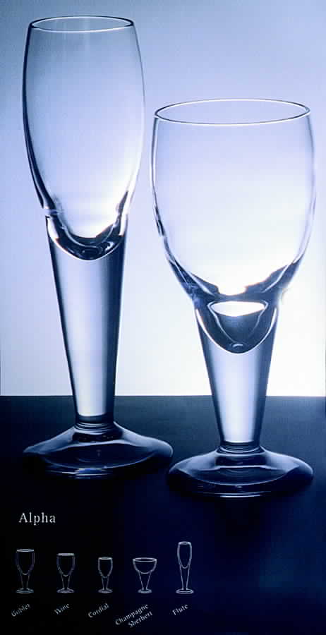 Alpha Water Goblet by Atlantis-1