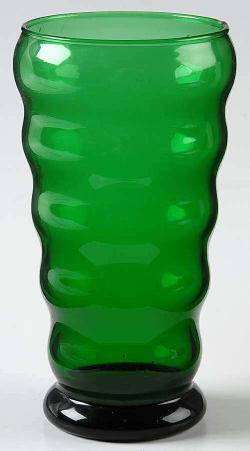 Whirly Twirly Forest Green 18 Oz Flat Whirley Tumbler by Anchor Hocking-1