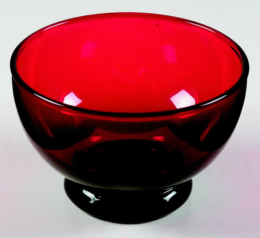 Baltic Royal Ruby Low Sherbet by Anchor Hocking-1