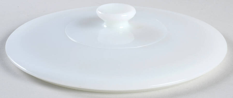 Anchorwhite (Milk White) Lid for Round 1.5 Covered Casserole by Anchor Hocking-1
