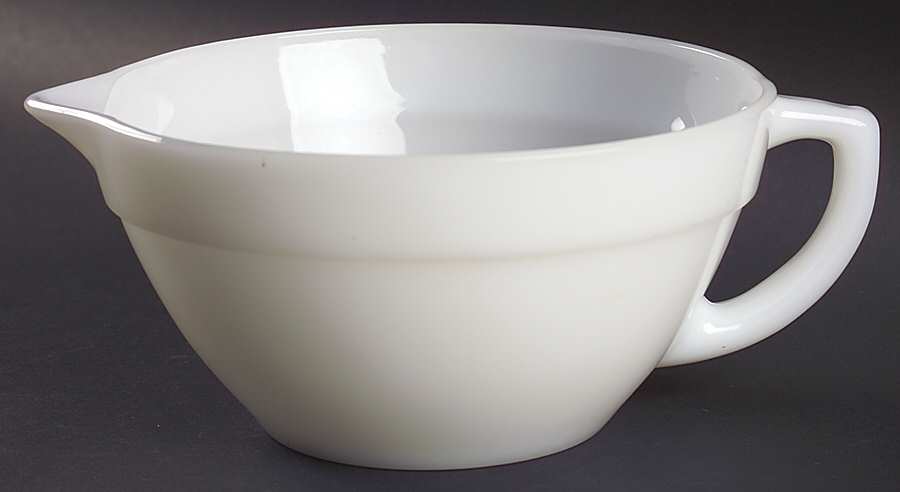 Anchorwhite (Milk White) Batter Bowl by Anchor Hocking-1