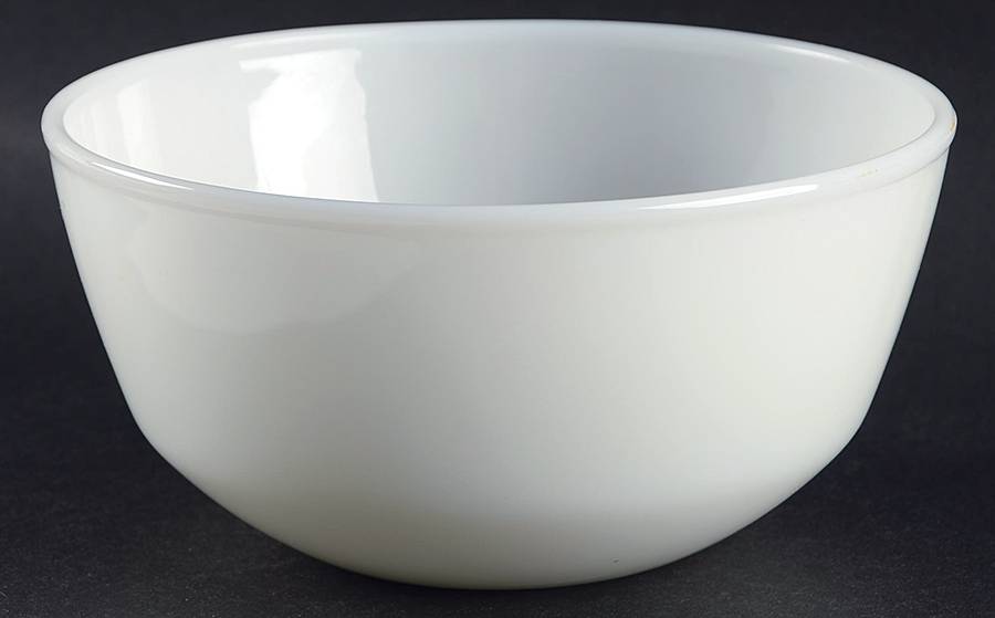 Anchorwhite (Milk White) 7" Mixing Bowl by Anchor Hocking-1