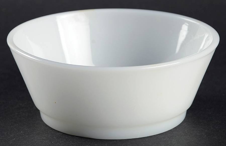 Anchorwhite (Milk White) Cereal Bowl by Anchor Hocking-1
