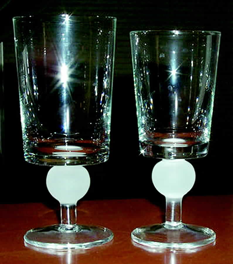 Sphere Water Goblet by 111 State-1