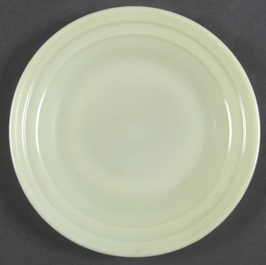 Moderntone Little Hostess Light Green Child's Plate by Hazel-Atlas-1