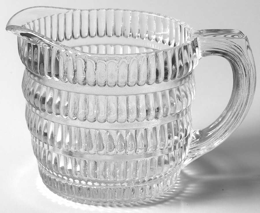 Beehive Clear Creamer by Hazel-Atlas-1