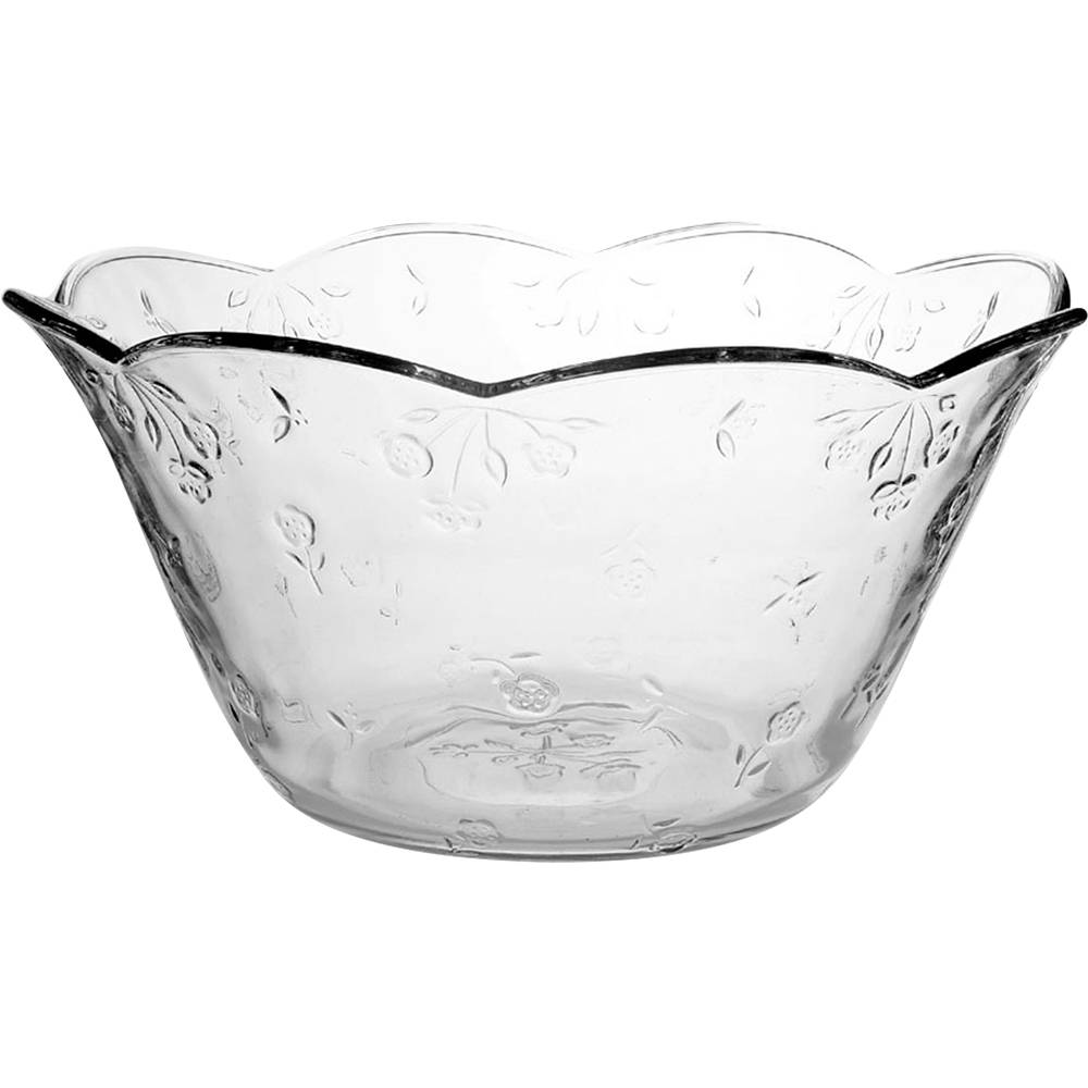 Savannah Clear Punch Bowl by Anchor Hocking-1