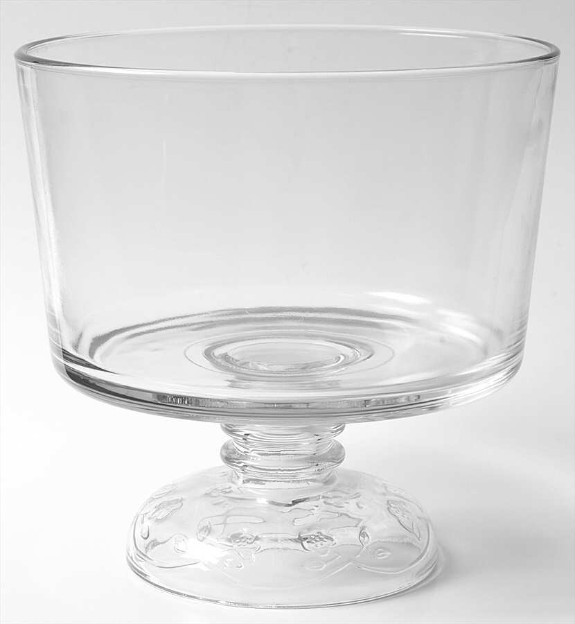 Savannah Clear Trifle Bowl by Anchor Hocking-1
