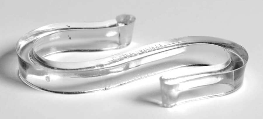 Savannah Clear Plastic Punch Cup Hanger/Hook by Anchor Hocking-1