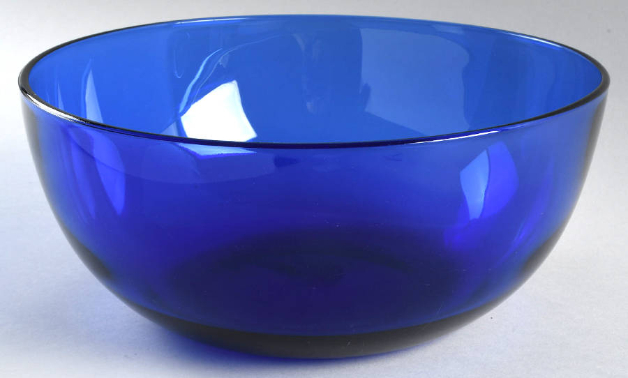 Presence Cobalt Blue 11" Round Bowl by Anchor Hocking-1