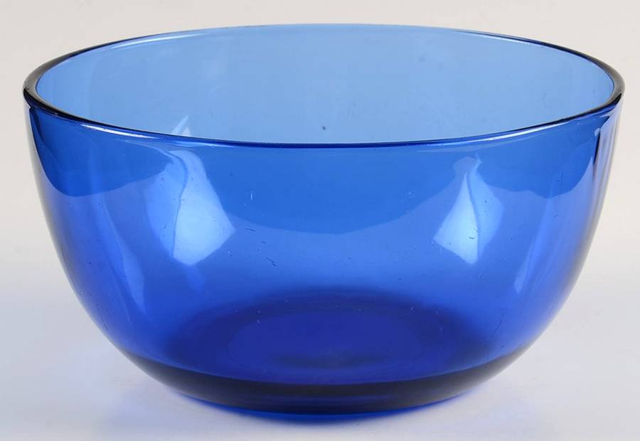 Presence Cobalt Blue 5" Round Bowl by Anchor Hocking-1