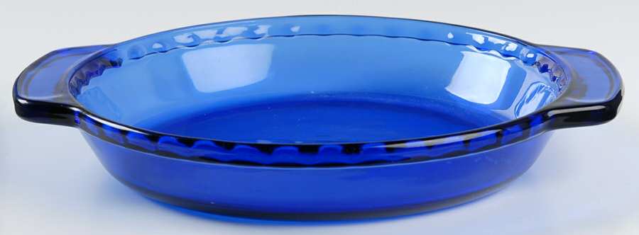 Presence Cobalt Blue Deep Pie Dish by Anchor Hocking-1