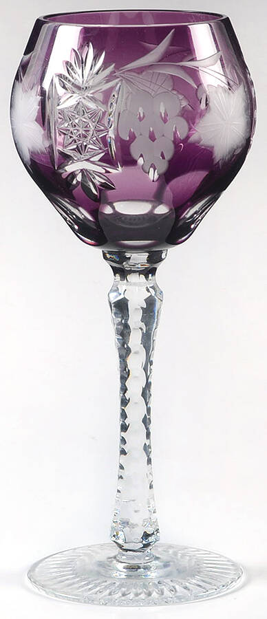 Marsala (Various Colors) Water Goblet by Ajka-1
