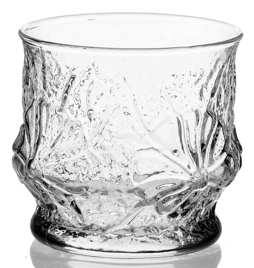 Rainflower Clear 9 Oz Flat Tumbler by Anchor Hocking-1