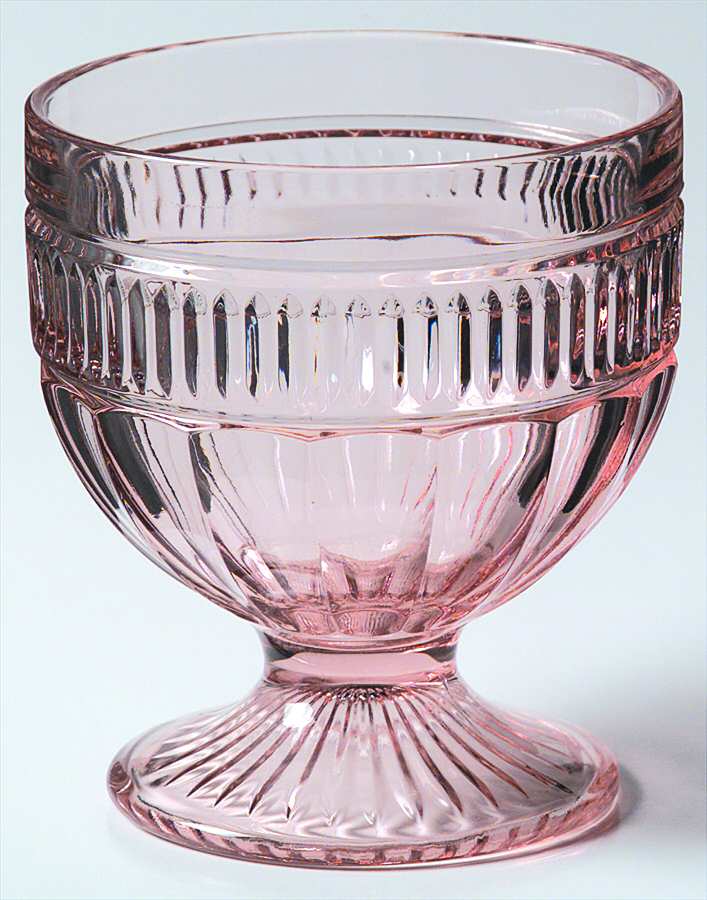 Annapolis Rosewater Footed Sundae Glass by Anchor Hocking-1