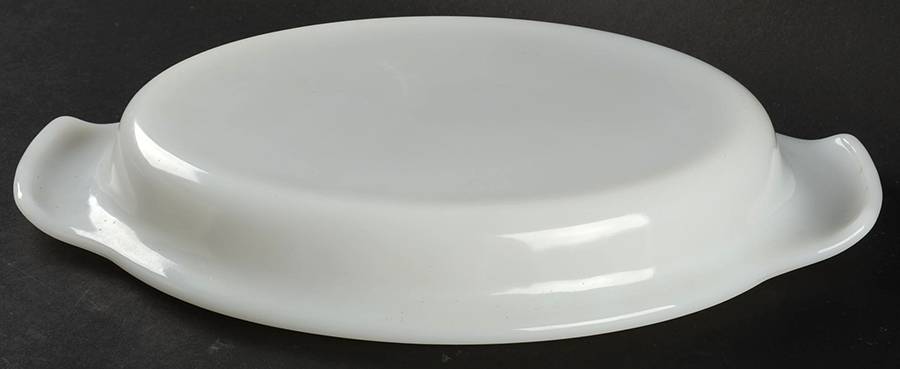 Cornflower Lid for 1 Quart Oval Casserole by Anchor Hocking-1