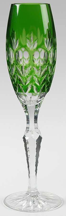 Florderis Emerald Green Fluted Champagne by Ajka-1