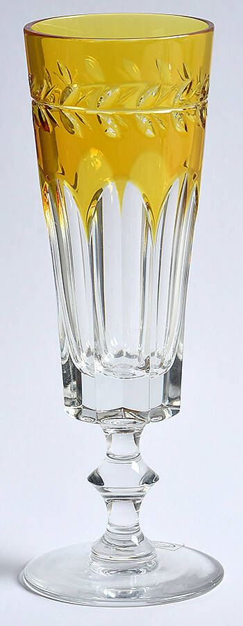 Hilaeria Amber Fluted Champagne by Ajka-1